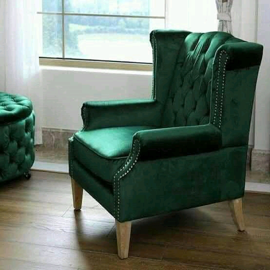 Bespoke upholstered chaise lounge couch with premium cushioning in Boksburg, East Rand by Elite Wood Works